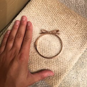 Kate Spade Rose Gold Bow Bracelet